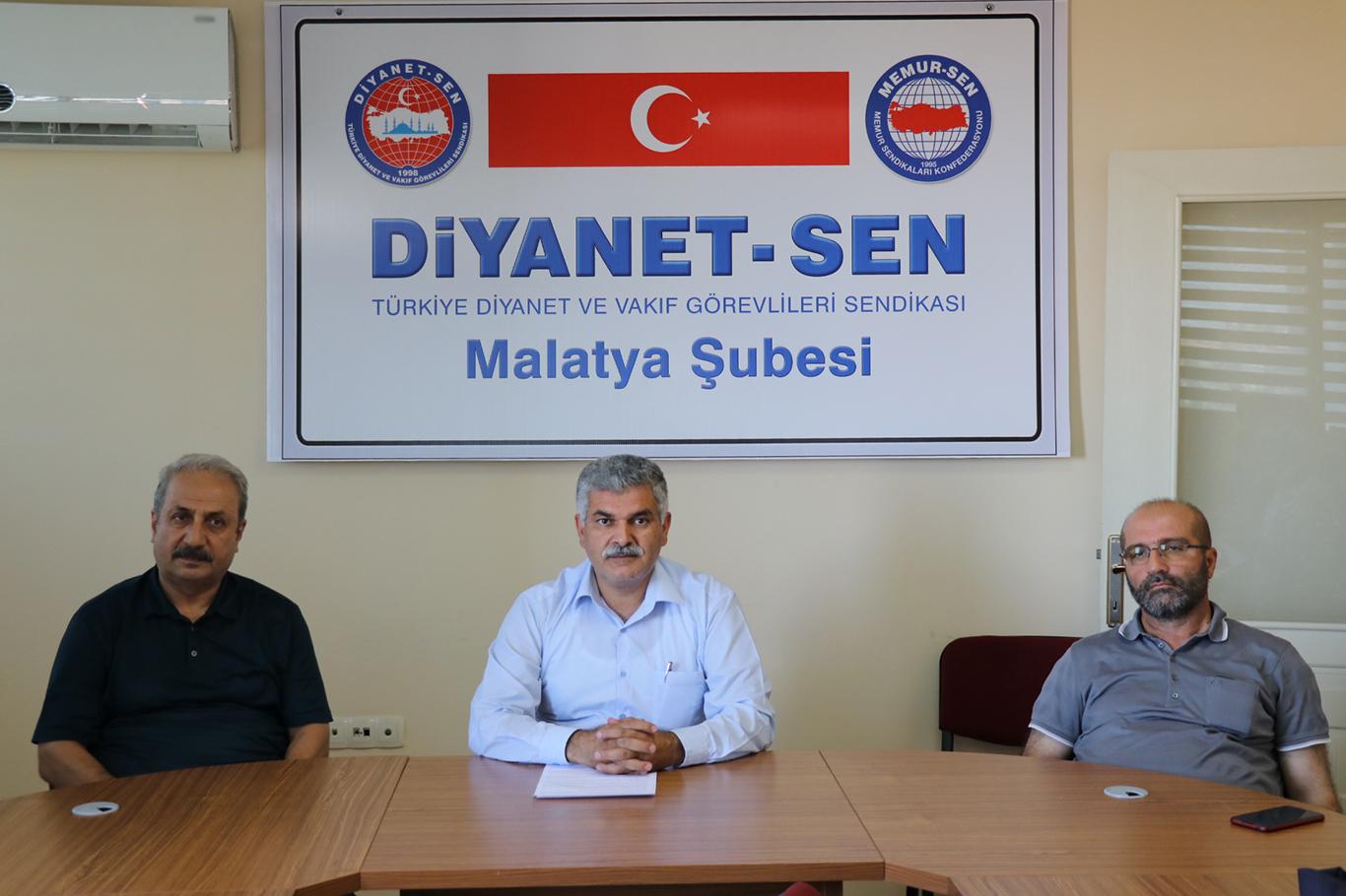 Diyanet-Sen Malatya Şubesi 17’inci kez yetkili sendika oldu